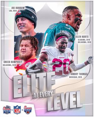 Image post by @CFAPeachBowl on Twitter