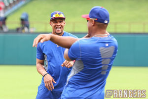 Image post by @rangersdetexas on Facebook