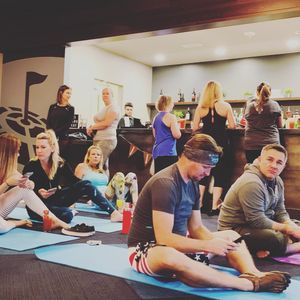 Image post by @yogapartylive on Instagram
