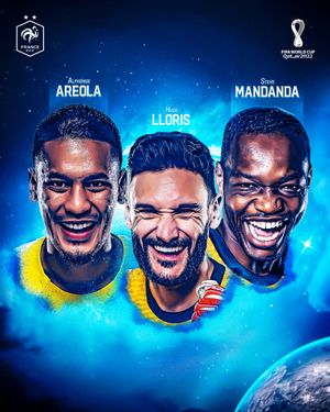Image post by @equipedefrance on Twitter