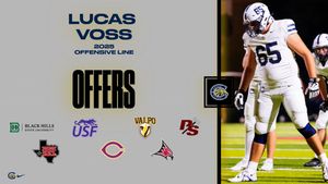 Image post by @CasteelFootball on Twitter