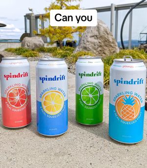 Image post by @drinkspindrift on TikTok