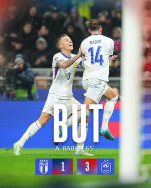 Image post by @equipedefrance on Twitter
