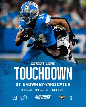 Image post by @Lions on Twitter