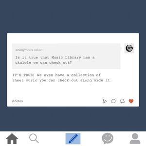 Image post by @aumusiclibrary on Instagram