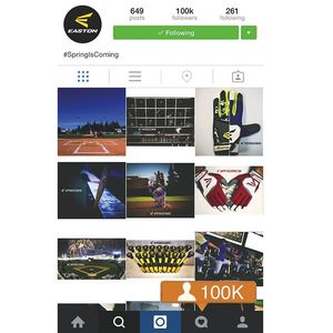 Image post by @eastonbaseball on Instagram