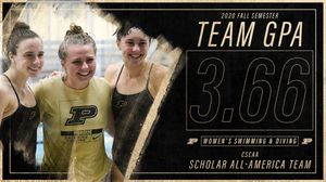 Image post by @purduewswimdive on Instagram