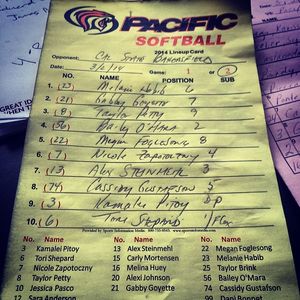 Image post by @pacificsoftball on Instagram