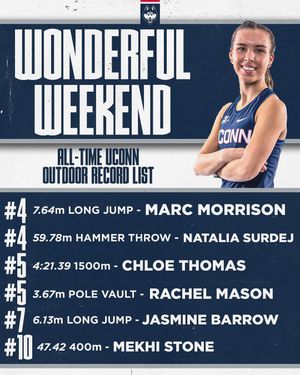Image post by @uconntfxc on Instagram