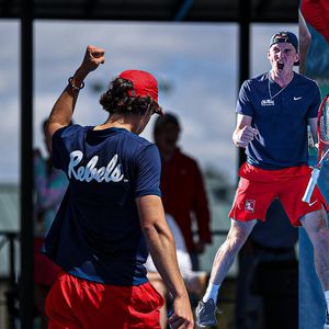 Image post by @olemissmtennis on Instagram
