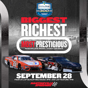 Image post by @MartinsvilleSwy on Twitter