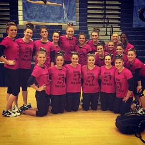 Image post by @unhgymnastics on Instagram