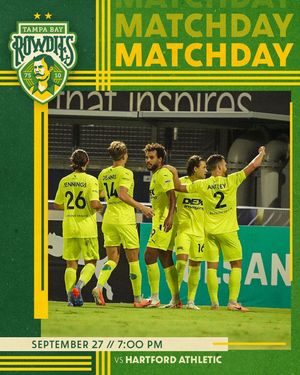 Image post by @tampabayrowdies on Instagram