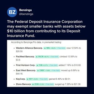 Image post by @benzinga on Instagram