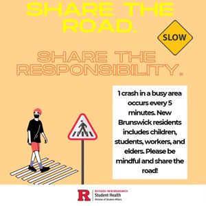 Image post by @rustudenthealth on Instagram
