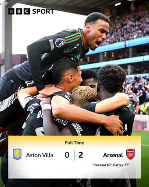 Image post by @BBCSport on Twitter