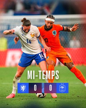 Image post by @equipedefrance on Twitter