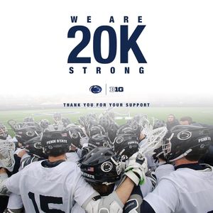 Image post by @pennstatemlax on Instagram
