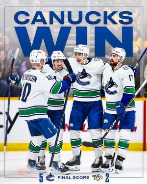 Image post by @canucks on Instagram