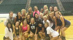 Image post by @charlotte49ersgolddusters on Instagram