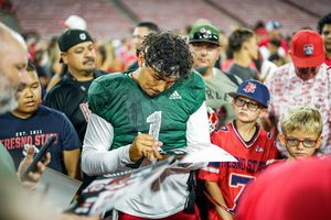 Image post by @fresnostateathletics on Instagram