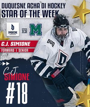 Image post by @duquesnehockey on Instagram