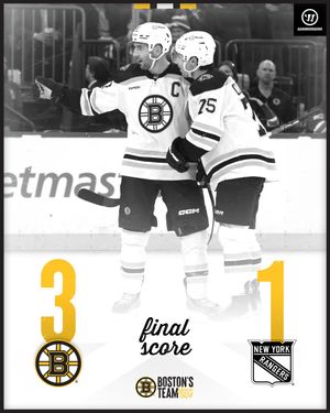 Image post by @NHLBruins on Twitter