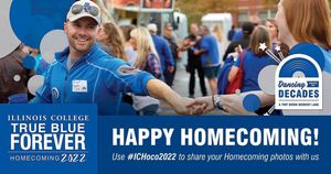 Image post by @IllinoisCollegeAlumni on Facebook
