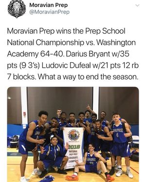 Image post by @moravianprep on Instagram