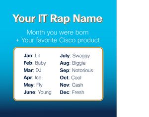 Image post by @Cisco on Twitter