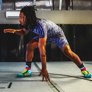 Image post by @adidaswrestling on Instagram
