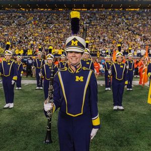 Image post by @umichband on Facebook