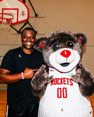 Image post by @rocketsmascotclutch on Instagram