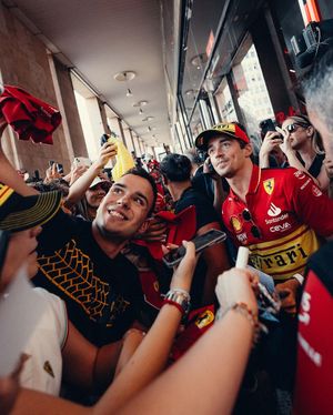 Image post by @charles_leclerc on Instagram