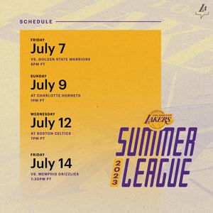 Image post by @Lakers on Twitter