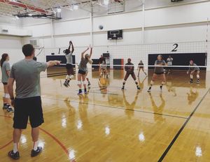 Image post by @uvavolleyball on Instagram