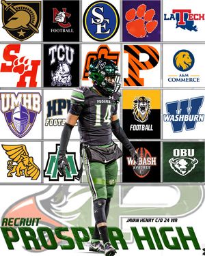 Image post by @ProsperEaglesFB on Twitter