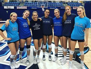 Image post by @nsu_vball on Instagram
