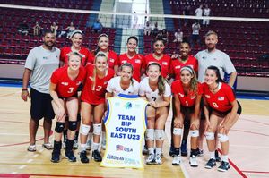 Image post by @nsu_vball on Instagram