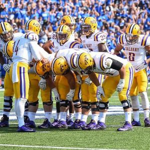 Image post by @ualbanyfootball on Instagram