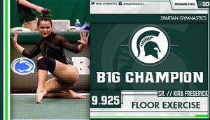 Image post by @msu_gymnastics on Instagram