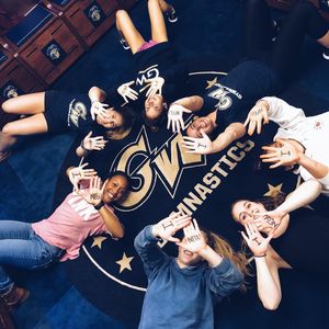 Image post by @gw_gymnastics on Instagram