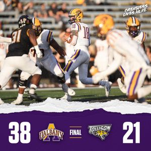 Image post by @ualbanyfootball on Instagram