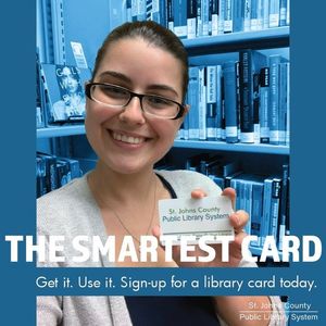 Image post by @stjohnscountylibrary on Instagram
