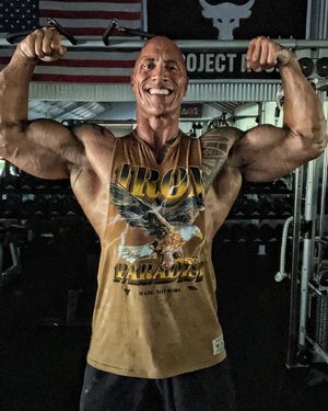 Image post by @therock on Instagram