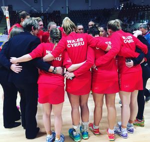 Image post by @walesnetball_ on Instagram