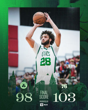 Image post by @celtics on Instagram