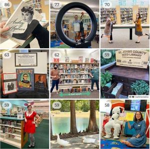 Image post by @stjohnscountylibrary on Instagram