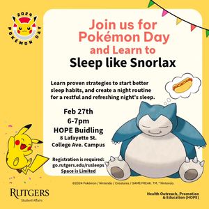 Image post by @rustudenthealth on Instagram