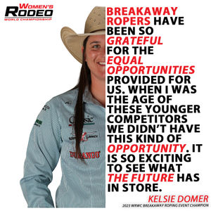 Image post by @womensrodeo on Instagram